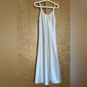 Christian Dior silk slip dress